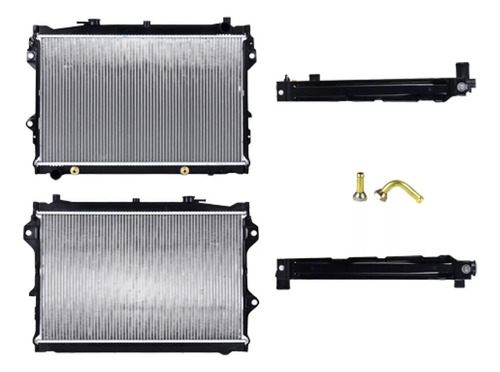 RADIADOR MZ PICK UP 89-93 L4 2.6 LTS C/S AA AUT 15 3/4X25 1/8X26MM ALUM SOLD POLAR