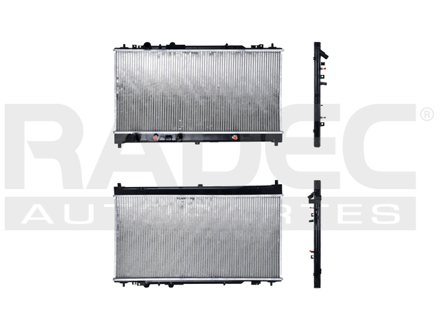 RADIADOR MZ 6 03-08 V6 3.0 LTS C/S AA AUT 14 3/4X28 2/3X26MM ALUM SOLD POLAR