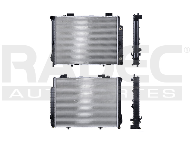 RADIADOR MC CLASE E320 98-02 V6 3.2 LTS AUT C/S AA 32X16 1/2X32MM ALUM SOLD POLAR