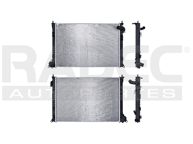 RADIADOR MN COOPER 02-07 L4 1.6 LTS C/S AA STD 22 2/3X15 2/3X26MM ALUM SOLD POLAR