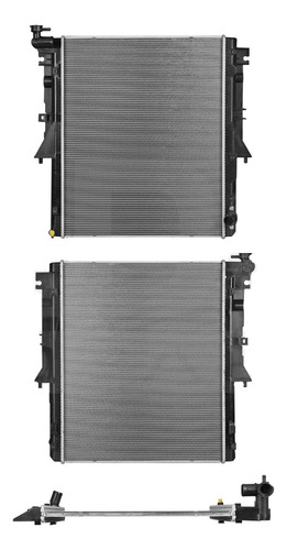 RADIADOR MT L200 16-19 L4 2.4, 2,5 LTS STD C/S AA GAS/DIESEL 20 2/3X25 3/4X16MM ALUM SOLD POLAR
