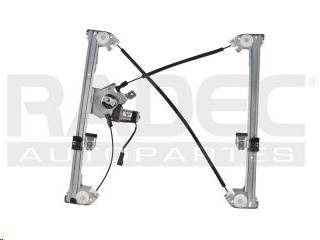 ELEVADOR DE CRISTAL FD LOBO/PICK UP 04-08  ELECTRICO 2 PINS CON MOTOR CABINA Y MEDIA/CABINA EXTENDIDA 12VCC HUSHAN Izquierdo Delantera  
