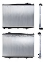 RADIADOR NS FRONTIER/D22 02-09 V6 3.0 LTS TOMAS CRUZADAS C/S AA STD  17 5/7X27X26MM ALUM SOLD POLAR