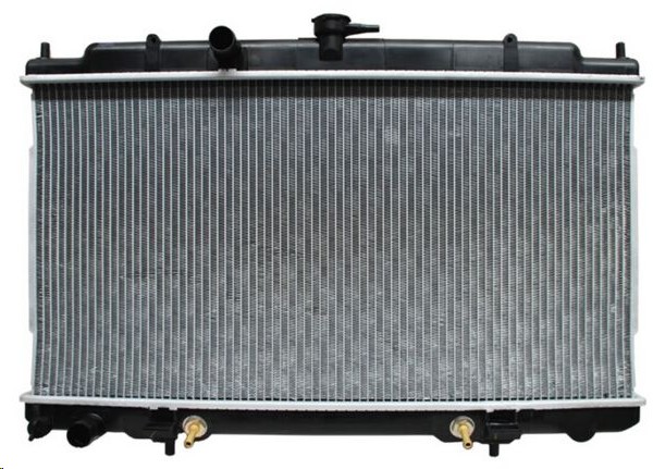 RADIADOR NS SENTRA 00-06 L4 1.8/2.0 LTS C/S AA AUT 14 1/6X27X16MM ALUM SOLD POLAR