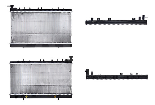 RADIADOR NS TSURU III 92-15 L4 1.6/2.0 LTS AUTOMATICO