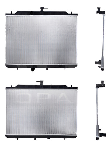 RADIADOR NS X-TRAIL 08-16 2.0, 2.5 LTS C/S AA STD 17 5/7X2716MM ALUM SOLD POLAR