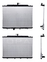 RADIADOR NS X-TRAIL 08-16 2.0, 2.5 LTS C/S AA STD 17 5/7X2716MM ALUM SOLD POLAR