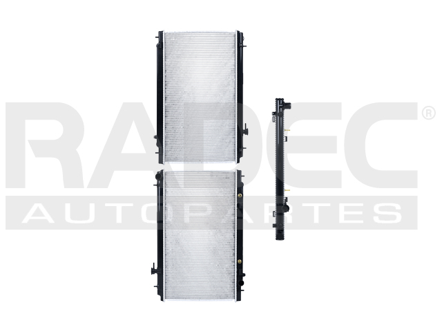 RADIADOR NS 350Z 03-06 V6 3.5 LTS C/S AA AUT 15 3/4X28 2/3X16MM ALUM SOLD POLAR