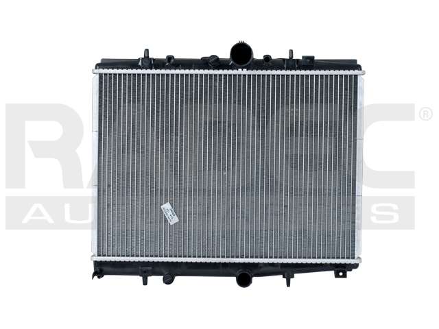 RADIADOR PG 207 03-08 L4 1.8, 2.0 LTS 16V C/S AA STD 15X21 4/7X26MM ALUM SOLD POLAR