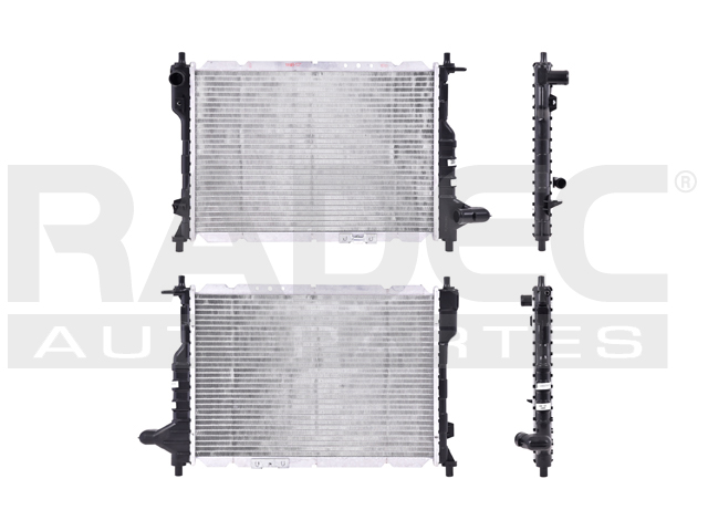 RADIADOR PT MATIZ 06-16 L4 1.0 LTS STD 1