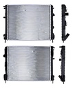 RADIADOR RN CLIO 02-10 L4 1.6 LTS C/S AA STD 18 8/9X16 2/3X26MM ALUM SOLD POLAR
