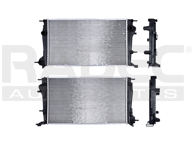 RADIADOR RN FLUENCE 11-17 L4 2.0 LTS AUT C/S AA 25 3/5X14 7/8X26MM ALUM SOLD POLAR