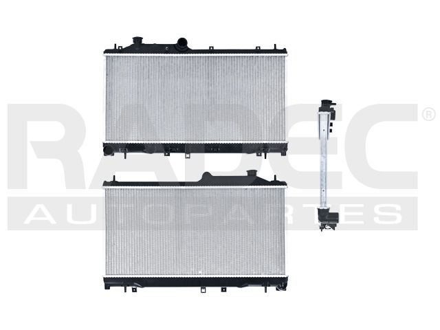 RADIADOR SB FORESTER 14-18 H4 2.0, 2.5 LTS C/S AA STD 13 2/5X27X26MM ALUM SOLD POLAR