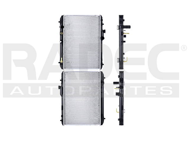 RADIADOR SZ SWIFT 07-12 L4 1.6, 2.0 LTS C/S AA AUT 14 3/4X22X16MM ALUM SOLD POLAR