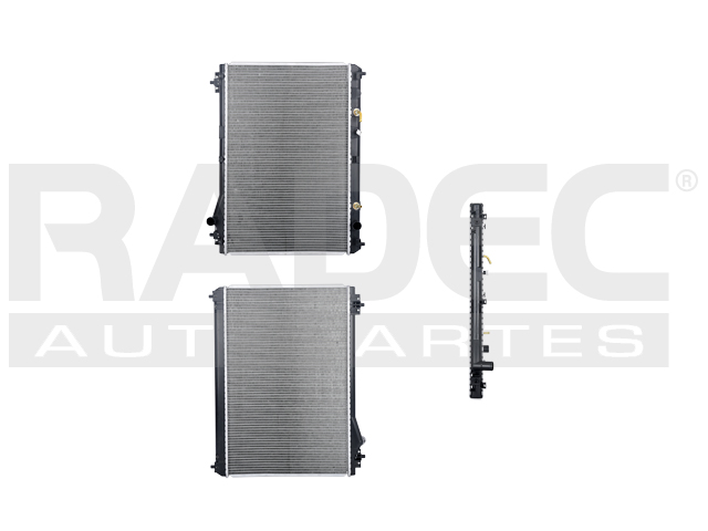 RADIADOR SZ GRAND VITARA 09-16 L4 2.4 LTS C/S AA AUT 17 5/7X27 1/2X16MM ALUM SOLD POLAR