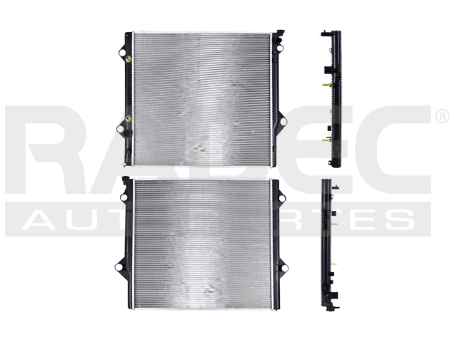 RADIADOR TY 4 RUNNER 03-09 V6 4.0 LTS C/S AA AUT 25 3/5X23 1/2X26MM ALUM SOLD POLAR