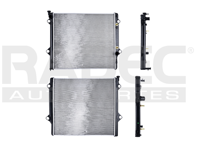 RADIADOR TY 4 RUNNER/LEXUS 03-09 V8 4.7 LTS C/S AA AUT 25 3/5X23 1/7X32MM ALUM SOLD POLAR