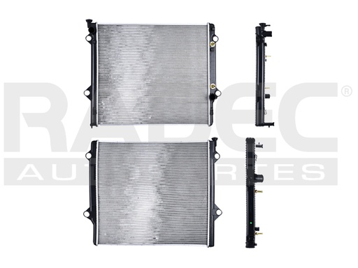 RADIADOR TY 4 RUNNER/LEXUS 03-09 V8 4.7 LTS C/S AA AUT 25 3/5X23 1/7X32MM ALUM SOLD POLAR