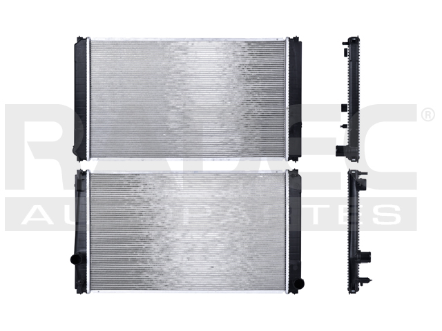 RADIADOR TY RAV 4 06-18 L4 2.4, 2.5 LTS C/S AA STD 26 3/8X15 4/5X16MM ALUM SOLD POLAR