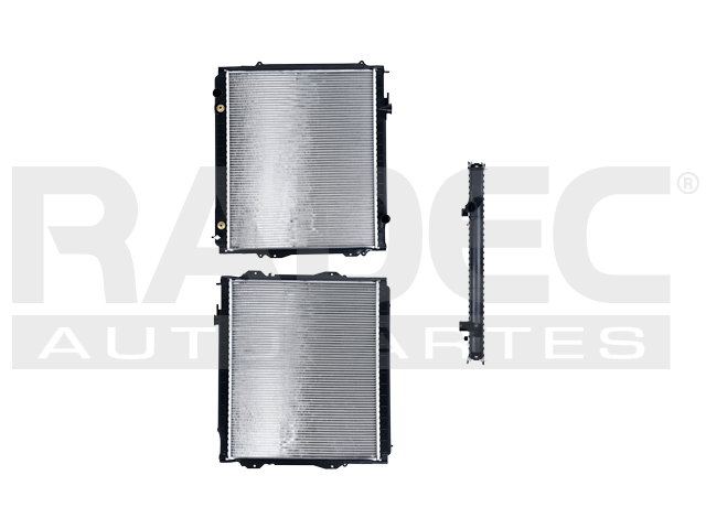 RADIADOR TY TACOMA 95-04 L4/V6 2.4/2.7/3.4 LTS C/S AA AUT 20 2/3X25 1/8X26MM ALUM SOLD POLAR