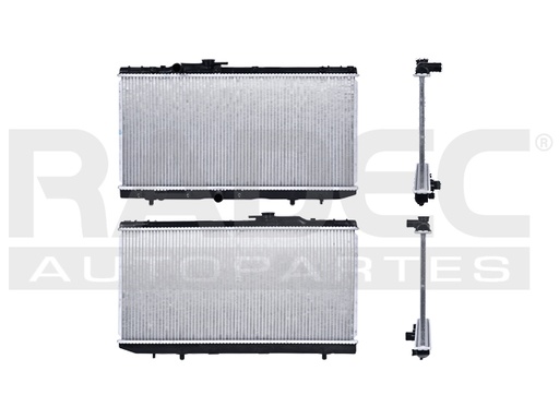 RADIADOR TY TERCEL/PASEO 91-94 L4 1.5 LTS C/S AA STD 12 4/5X27X16MM ALUM SOLD POLAR