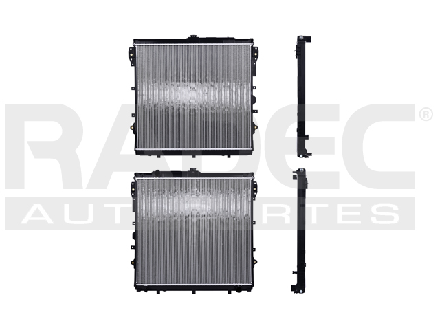 RADIADOR TY TUNDRA 07-13/SEQUOIA 08-13 AUT V6 4.0 LTS/V8 4.6, 5.7 LTS C/AA 25 3/5X27 7/8X36MM ALUM SOLD POLAR