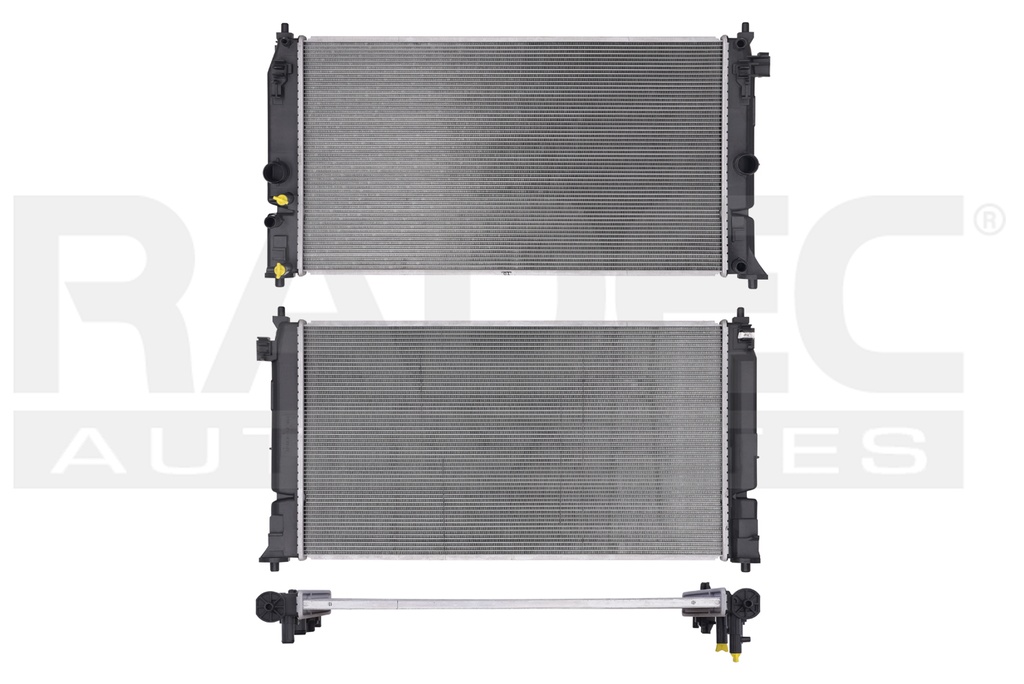 RADIADOR TY PRIUS 16-21 L4 1.8 LTS ELECTRICO GAS C/S AA STD 26 9/16X14 9/16X16MM ALUM SOLD POLAR