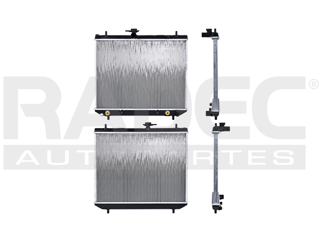 RADIADOR TY AVANZA 07-15 L4 1.5 LTS AUT C/S AA 16 3/4X22X26MM ALUM SOLD POLAR