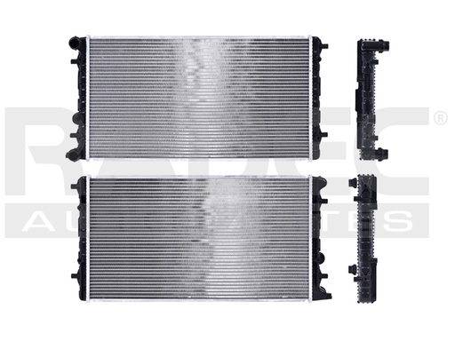 RADIADOR VW BEETLE 98-11 L4 1.8/1.9/2.0/2.5 LTS STD 25 3/5X14X32MM ALUM SOLD POLAR
