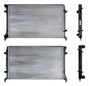 RADIADOR VW BORA/GOLF/ALTEA/WAGON 06-10 L4 2.5 LTS ESTANDAR
