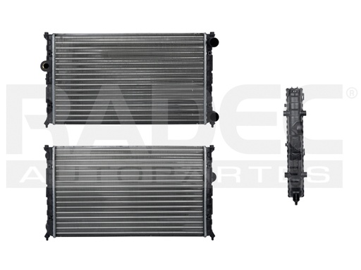 RADIADOR VW GOLF/JETTA 93-99 1.8 2.0 ML4 S/AIRE ACONDICIONADO ESTANDAR