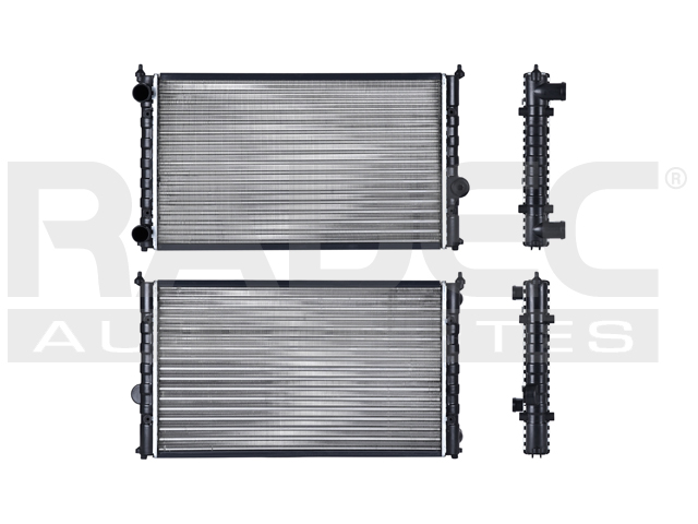 RADIADOR VW JETTA/A3/GOLF 91-99 1.8/2.0LTS ESTANDAR