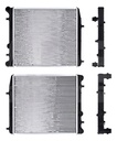 RADIADOR VW POLO/IBIZA/CORDOBA 01-09 L4 1.2/1.4/1.6 LTS S/AA STD 17X15 2/7X26MM ALUM SOLD POLAR