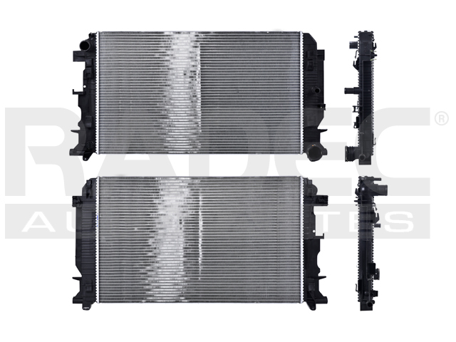RADIADOR VW CRAFTER 09-15 V6 2.5TDI LTS C/AIRE ACONDICIONADO ESTANDAR