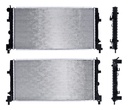 RADIADOR VW VENTO 14-22 L4 1.2, 1.4, 1.6, 1.8, 2.0 LTS STD C/S AA 25 1/2X13X22MM ALUM SOLD POLAR