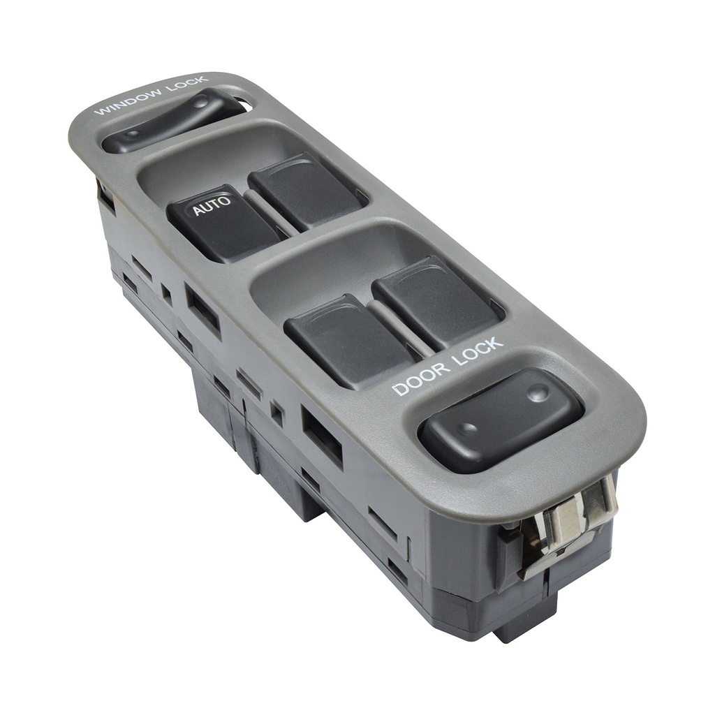 CONTROL ELECTRICO CV TRACKER 99-07  SZ GRAND VITARA 99-05  DE ELEVADOR 10 PINS 6 TECLAS NEGRO/GRIS 12VCC MANIJAUTO    