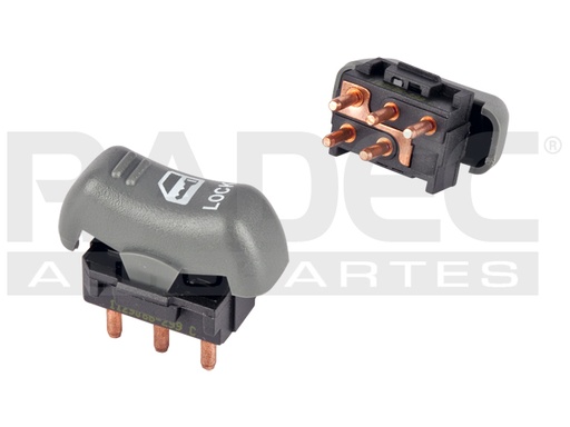 CONTROL CRISTAL CV SILVERADO/SUBURBAN/SIERRA/YUKON 00-02 6 BOTONES