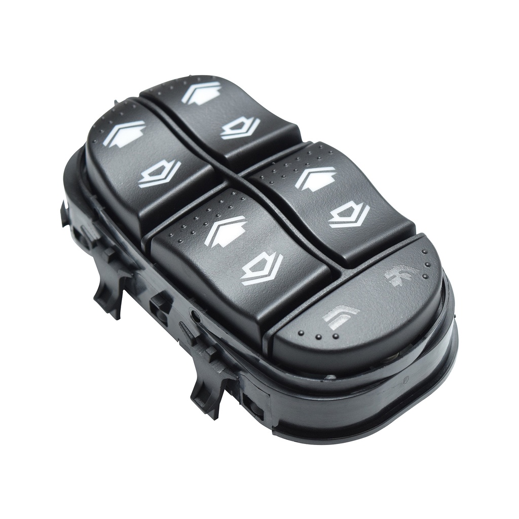 CONTROL ELECTRICO FD FOCUS 98-05  DE ELEVADOR 11 PINS 5 TECLAS NEGRO 12VCC MANIJAUTO    