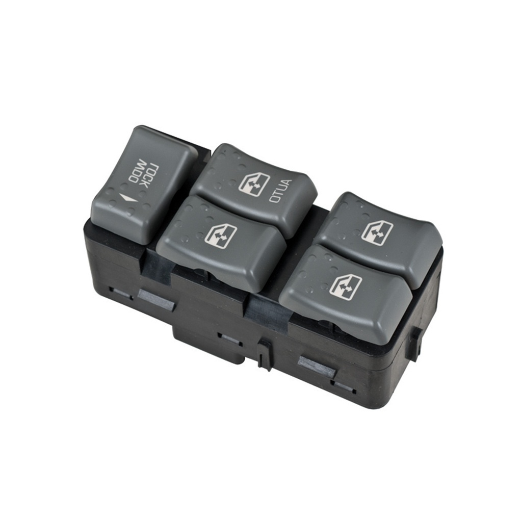 CONTROL ELECTRICO PT AZTEK 01-05  DE ELEVADOR 12 PINS 5 TECLAS GRIS 12VCC TIPO ORIGINAL    