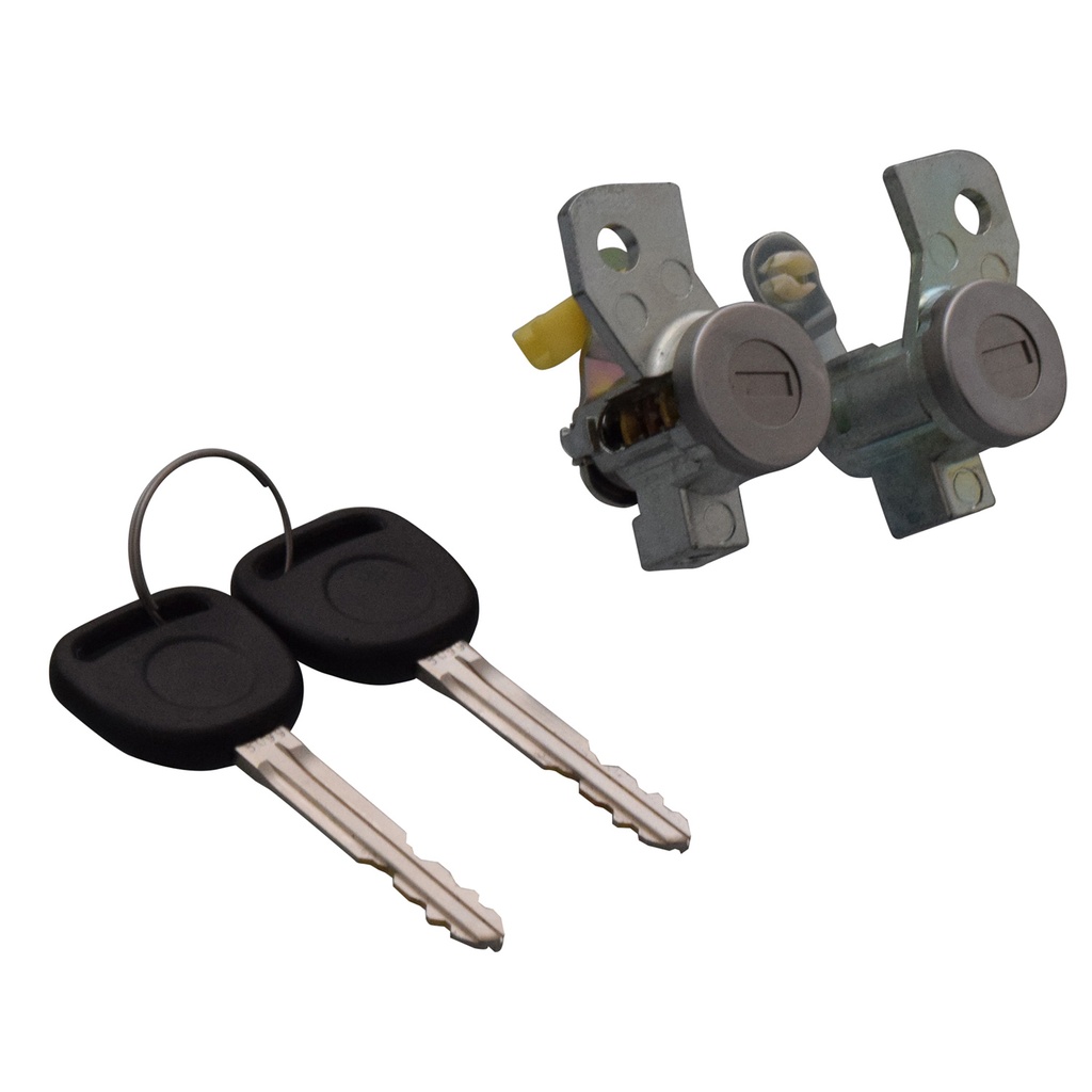 CILINDRO PARA PUERTA CV COLORADO  GM CANYON 04-12  HM H3 06-10  IZ RODEO 04-11  JUEGO METAL CROMO MANIJAUTO Derecho/Izquierdo   