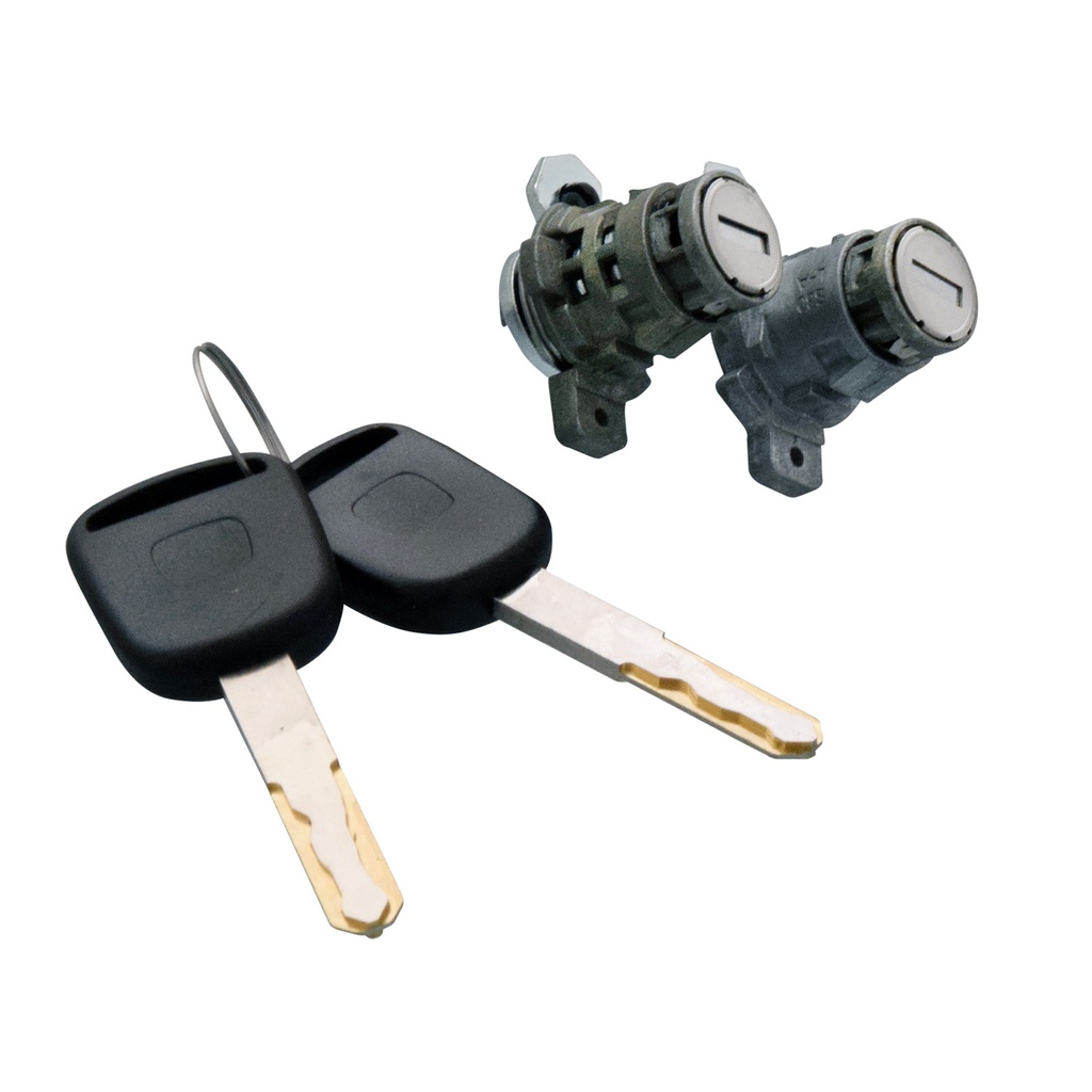 CILINDRO PARA PUERTA HD CR-V 02-06/ODYSSEY 01-04/ELEMENT 03-11  JUEGO METAL CROMO TIPO ORIGINAL Derecho/Izquierdo   