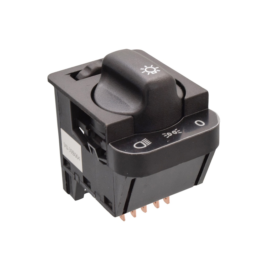 INTERRUPTOR LUZ DE FARO CV CHEVY JOY / POP / SWING / PICK UP 94-12  10 PINS CON REGULADOR NEGRO 12VCC MANIJAUTO    