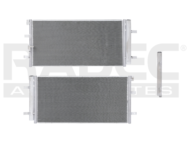 CONDENSADOR DE AIRE AD A6 12-17 L4 2.0/V6 3.0 LTS AUT/STD C/SECADOR 25 4/5X13 1/3X16MM ALUM SOLD POLAR