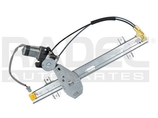 ELEVADOR DE CRISTAL HD ACCORD 94-97  ELECTRICO 2 PUERTAS 4 PINS CON MOTOR HUSHAN Izquierdo Delantera  