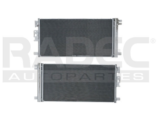 CONDENSADOR DE AIRE CV MALIBU 04-12 L4 2.2 V6 3.5, 3.6  LTS AUT/STD C/SECADOR 26 11/16X14 1/8X16MM ALUM SOLD POLAR