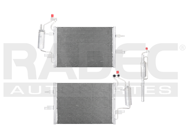 CONDENSADOR DE AIRE CV MERIVA 07-08 L4 1.8 LTS ORIGINAL