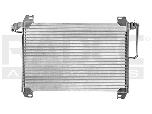 CONDENSADOR DE AIRE CV TRAIL BLAZER 03-09 V6 4.2 LTS AUT 27 5/16X18 5/16X17MM ALUM SOLD