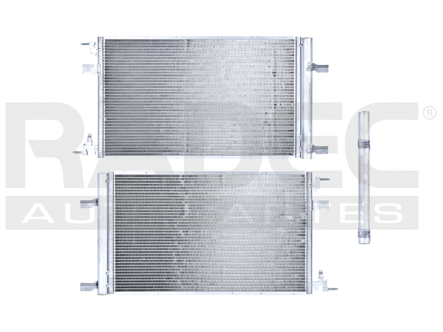 CONDENSADOR CV CRUZE 10-16 L4 1.4, 1.8, 2.0 LTS AUT/STD C/SECADOR 25 1/5X15 2/3X16MM ALUM SOLD POLAR