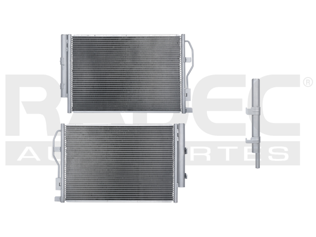 CONDENSADOR CV SONIC 12-19 L4 1.6, 1.8 LTS AUT/STD C/SECADOR 23 5/8X15 2/3X16MM ALUM SOLD POLAR