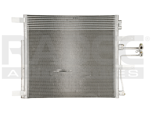 CONDENSADOR DE AIRE DG RAM 1500,2500,3500 09-13 V8 5.7 LTS AUT 23 1/2X21 3/8X22 MM ALUM SOLD
